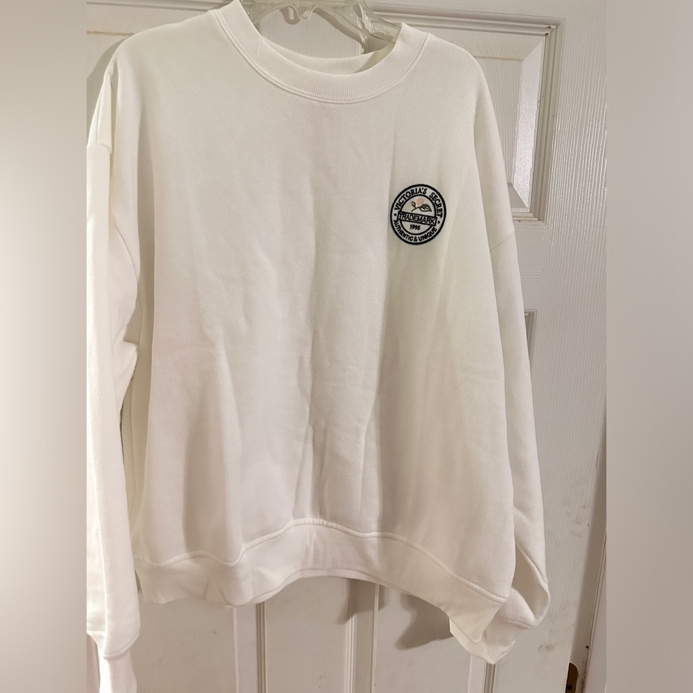 White Pink sweatshirt